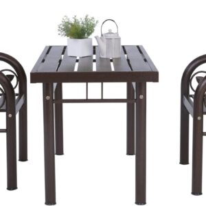 Hamida 1.1m Metal Table