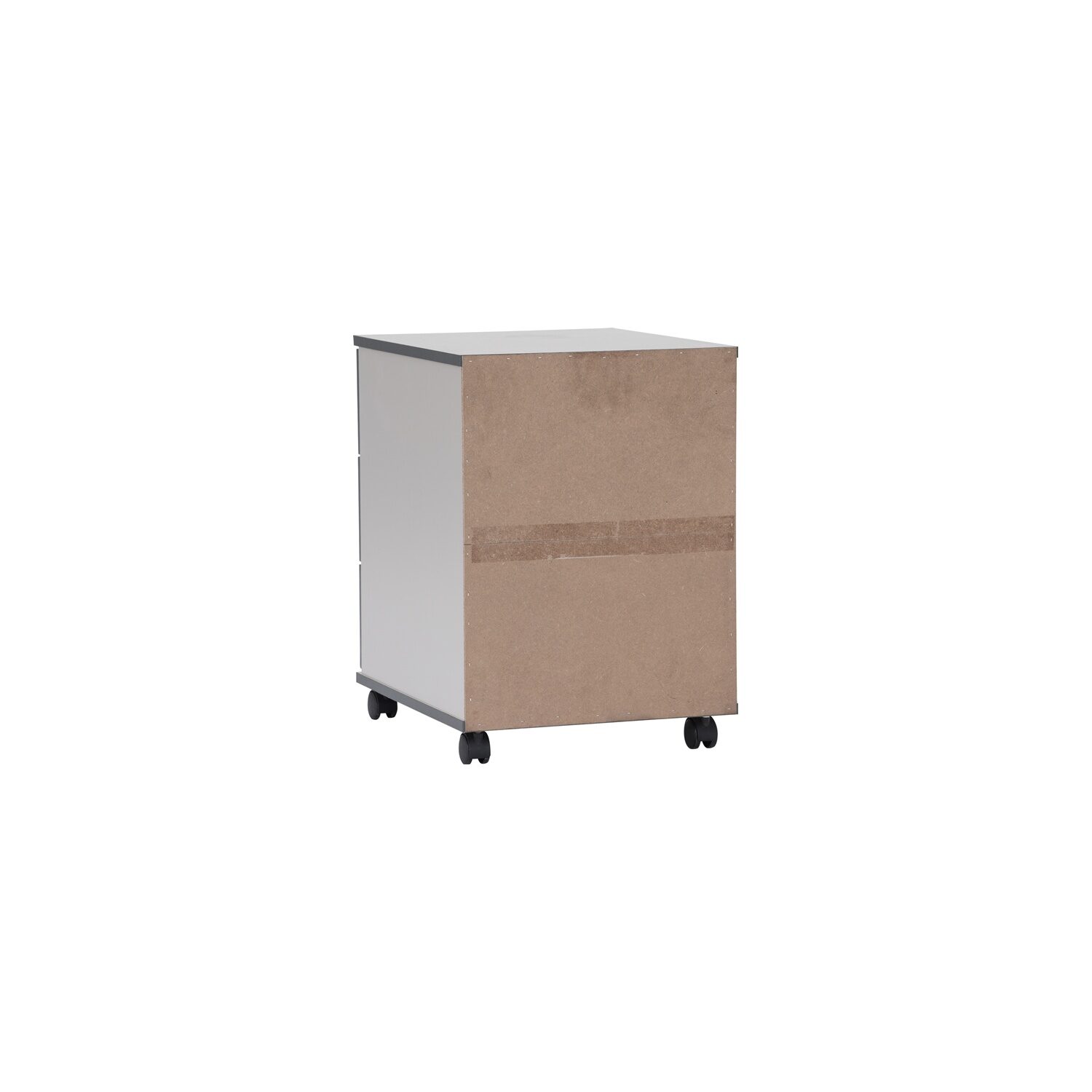 121004_2 Eco 3 Drawer Mobile Pedestal Grey