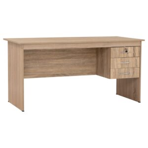 Eco 5' Office Table Sonoma Oak