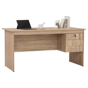 Eco 5' Office Table Sonoma Oak