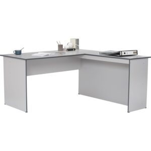 Eco 5' L Shape Office Table Grey
