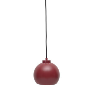 Slug Matt Red Pendant Lamp