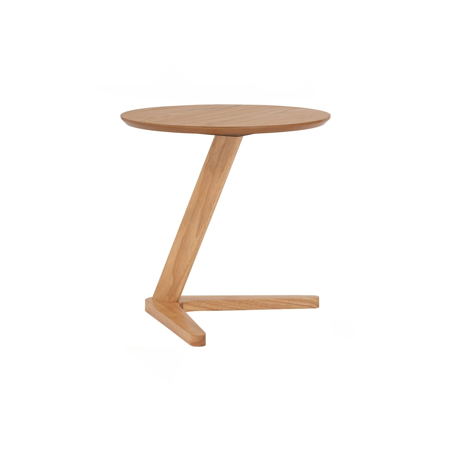 131117 Tris Round Coffee Table - Natural/Oak