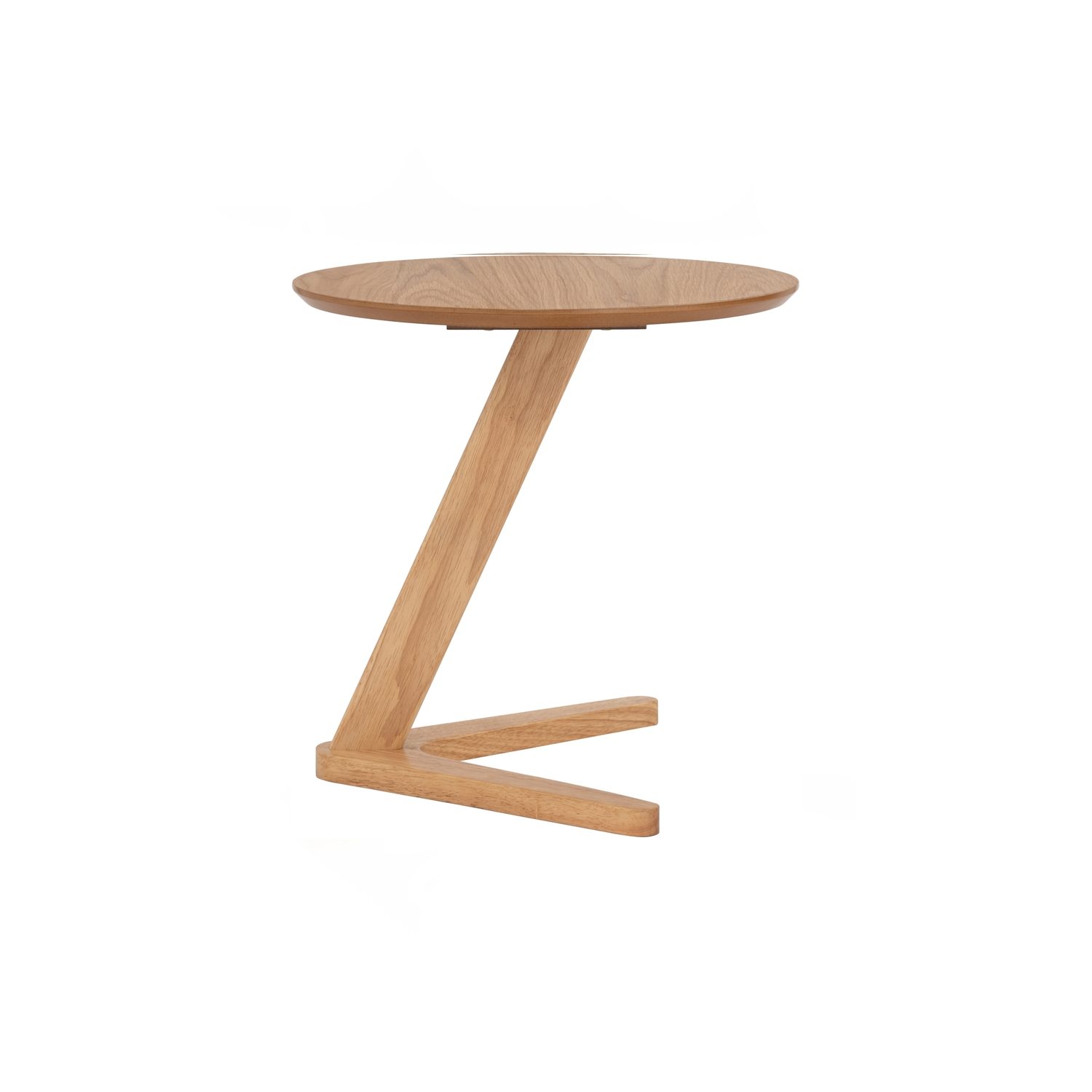 131117_3 Tris Round Coffee Table - Natural/Oak