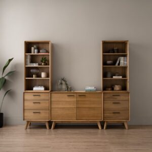 Toronto Side Table With 3 Drawer