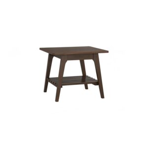Harper Side Table - Cocoa/Walnut