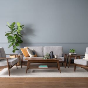 Harper Side Table - Cocoa/Walnut