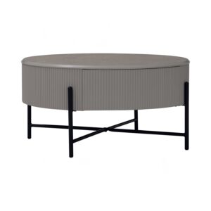 Ozzy Round Coffee Table With Drawer