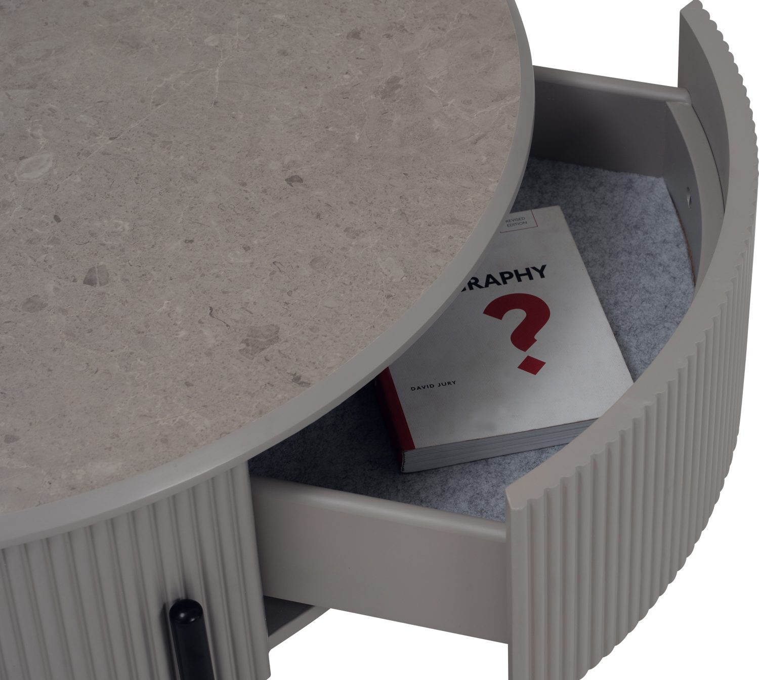 132123_D6 Ozzy Round Coffee Table With Drawer