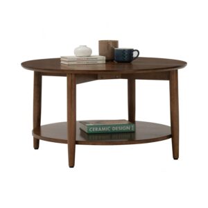 Oluna Ø80cm Round Coffee Table (Solid)