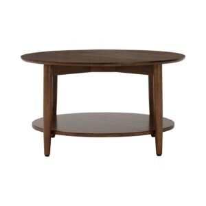 Oluna Ø80cm Round Coffee Table (Solid)