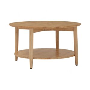 Oluna Ø80cm Round Coffee Table (Solid)