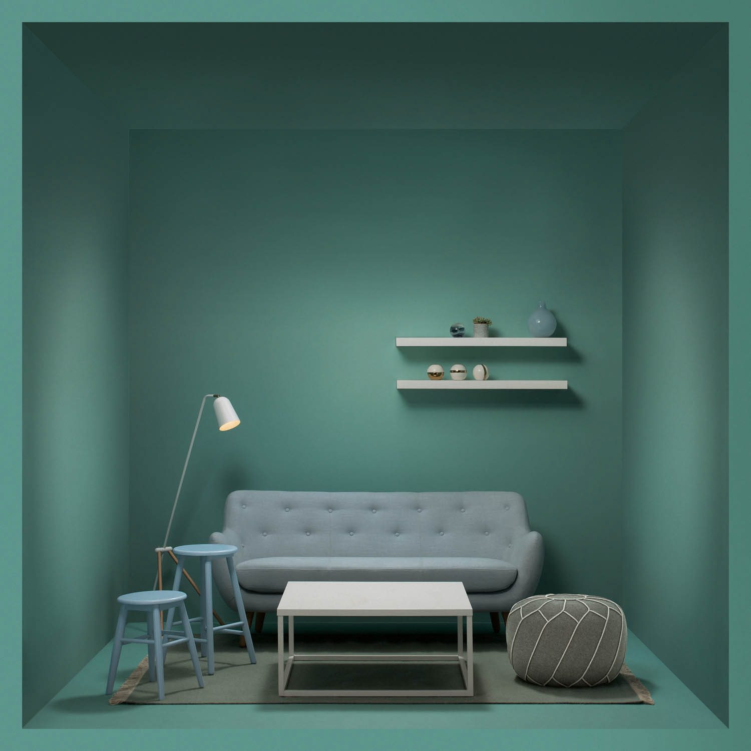 133013_s1 Daichi Steel Coffee Table