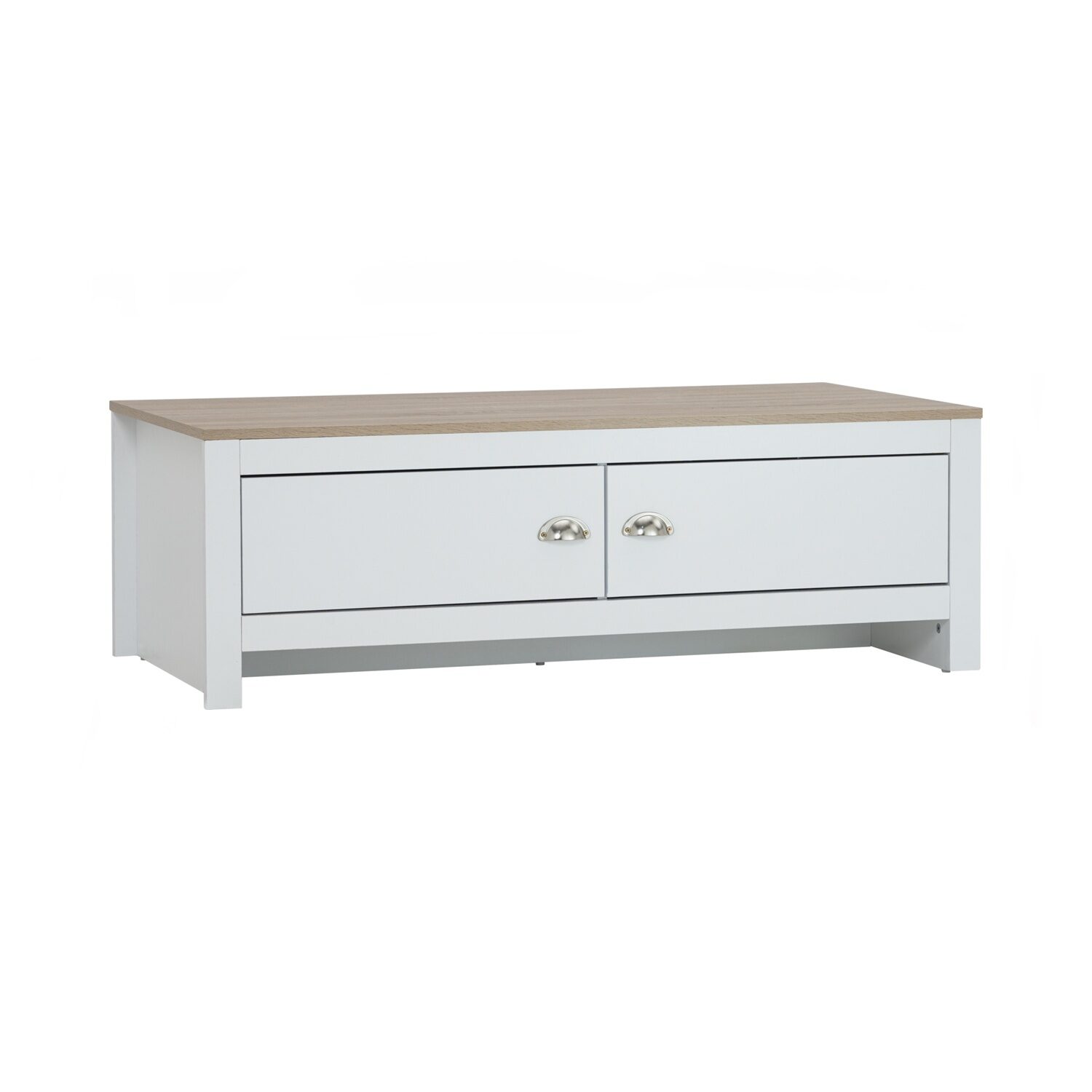 134165 Galle Coffee Table White/Sonoma Oak