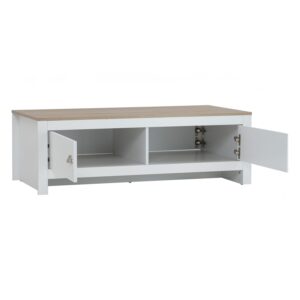 Galle Coffee Table White/Sonoma Oak
