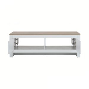Galle Coffee Table White/Sonoma Oak