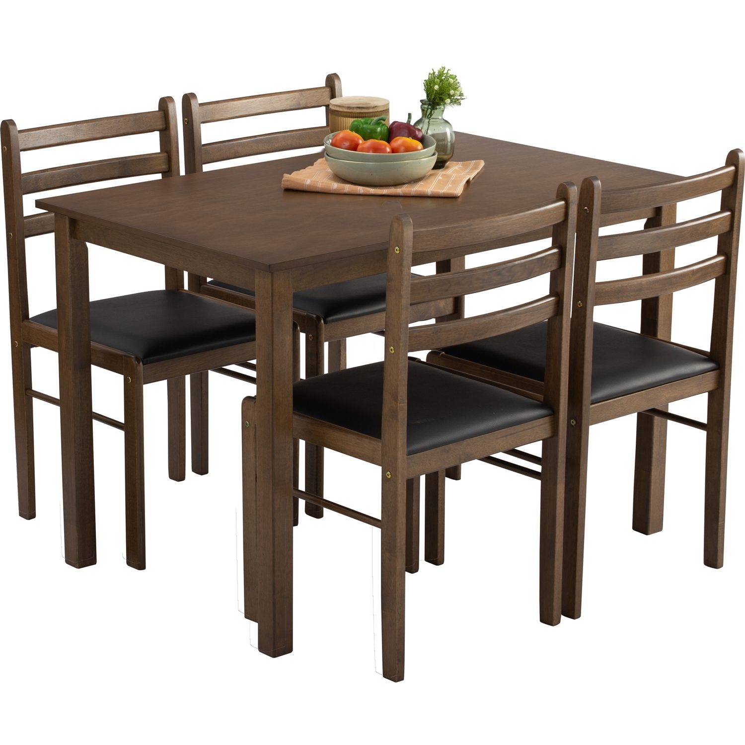 140010 Wald Dining Set 1+4