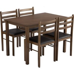 Wald Dining Set 1+4