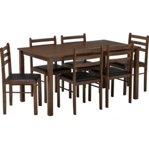 Wald Dining Set 1+6