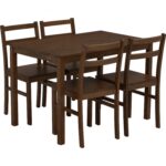 Rivah Dining Set 1+4 (Solid)