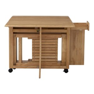 Flexa Dining Set 1+4 (Solid)
