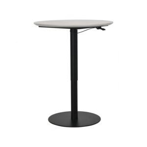 Nobi Ø80cm Round Adjustable Dining/Counter Table