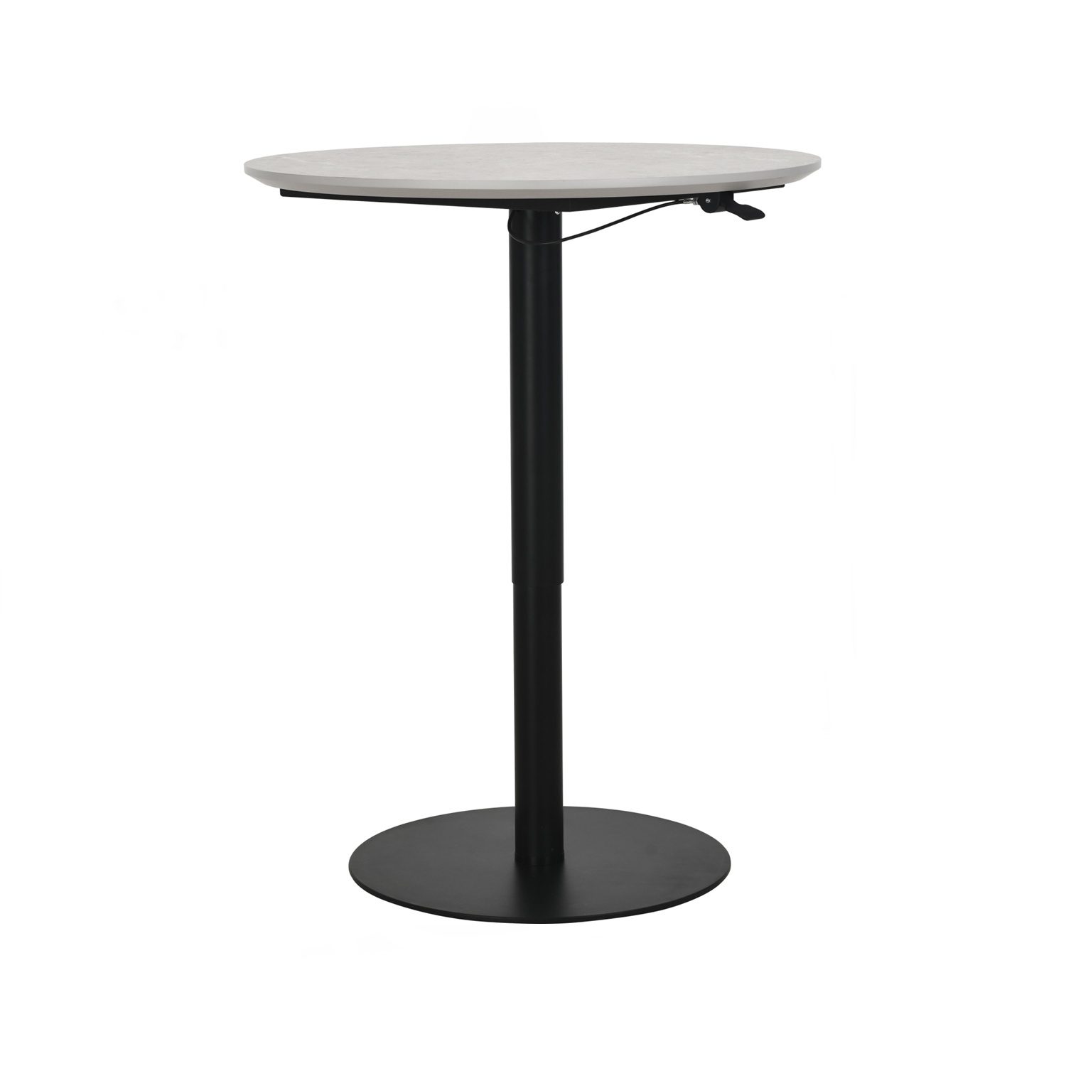 142014 Nobi Ø80cm Round Adjustable Dining/Counter Table