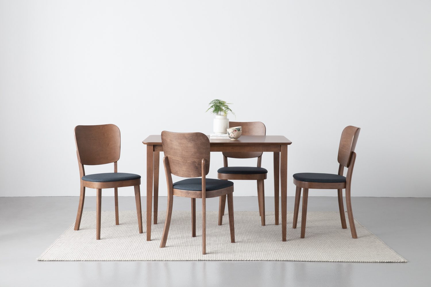 143017_s1 Charmant 700X1100 Dining Table - Cocoa