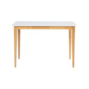 Charmant 700X1100 Dining Table - Natural/White Lacquered