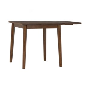 Taurus 750X750+400 Ext Table (Solid) - Cocoa/Walnut