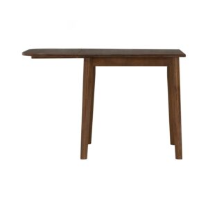 Taurus 750X750+400 Ext Table (Solid) - Cocoa/Walnut