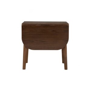 Taurus 750X750+400 Ext Table (Solid) - Cocoa/Walnut