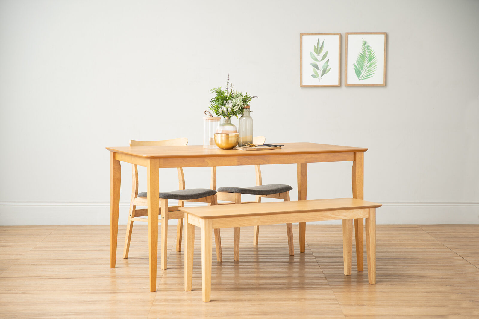 144044_s1 Charmant 800X1400 Dining Table - Natural