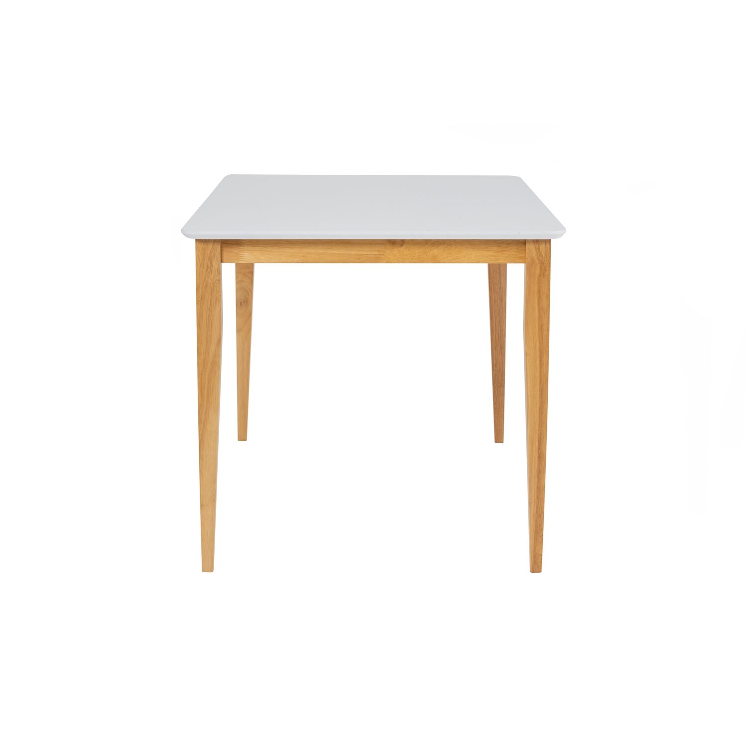 144060_3 Charmant 800X1400 Dining Table - Natural/White Lacquered