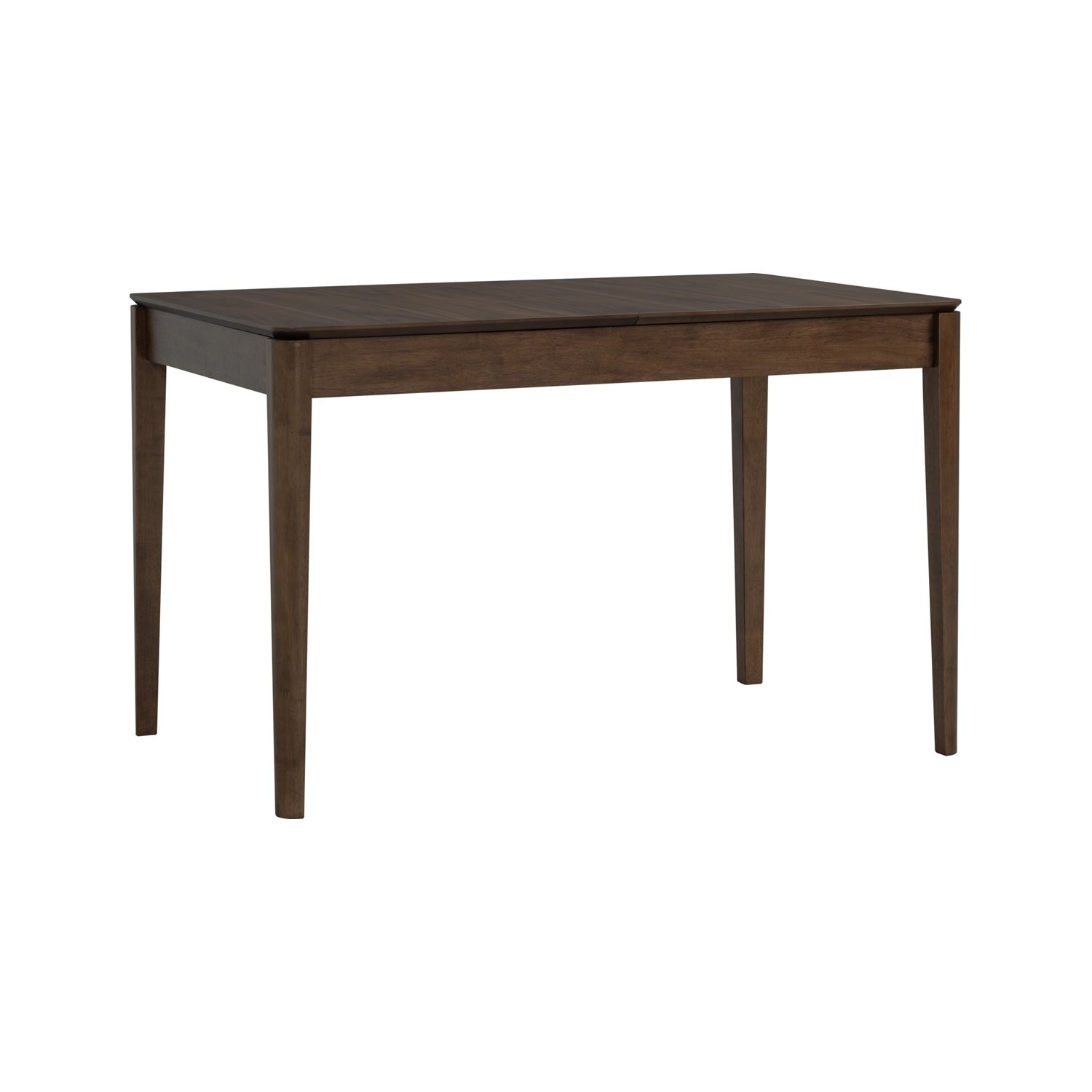 144085 Lindo 750X1190+295 Ext Dining Table - Cocoa/Walnut