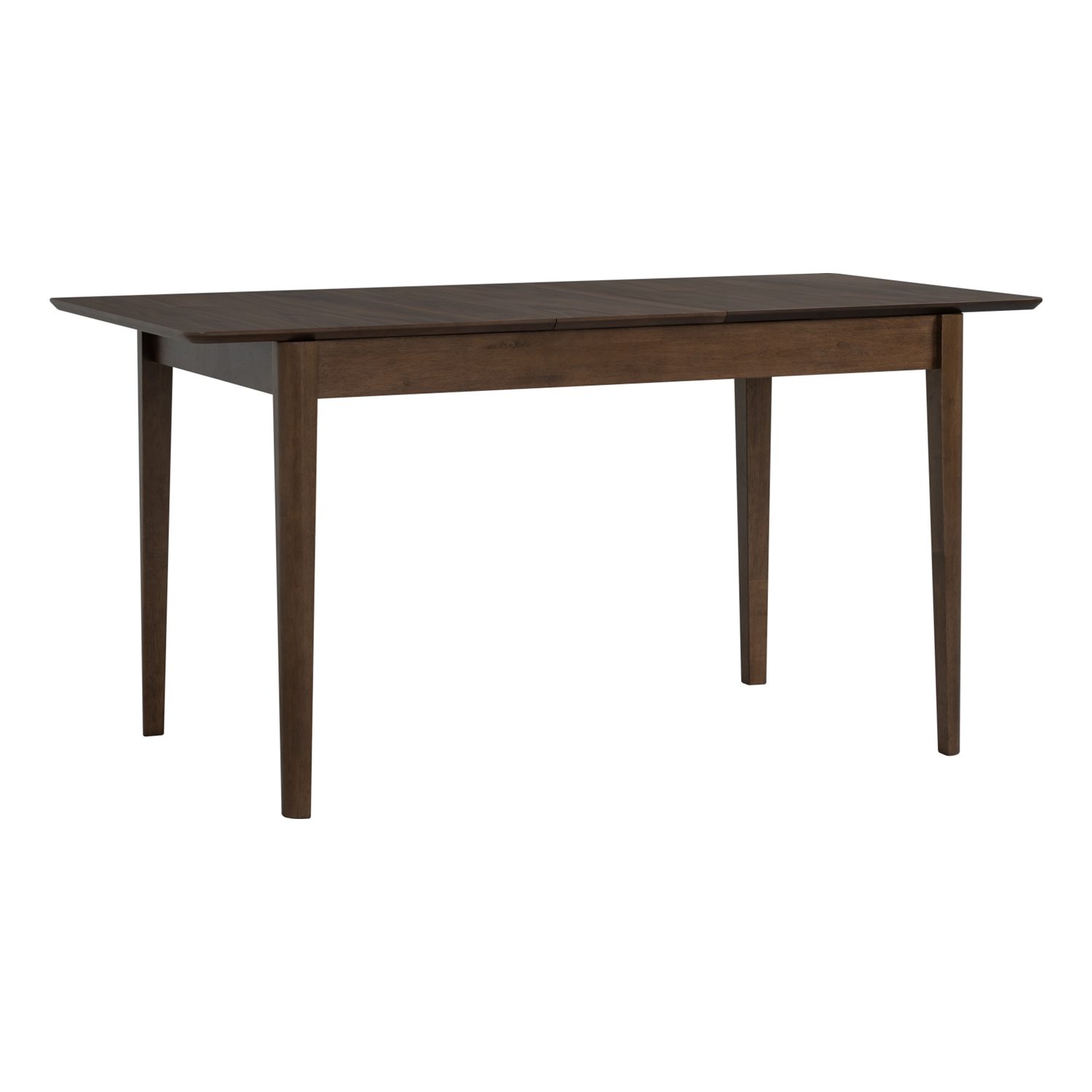 144085_1 Lindo 750X1190+295 Ext Dining Table - Cocoa/Walnut
