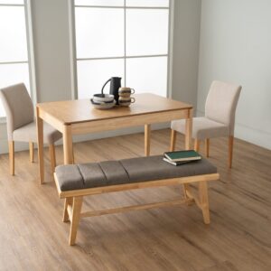 Lindo 750X1190+295 Ext Dining Table - Natural/Oak