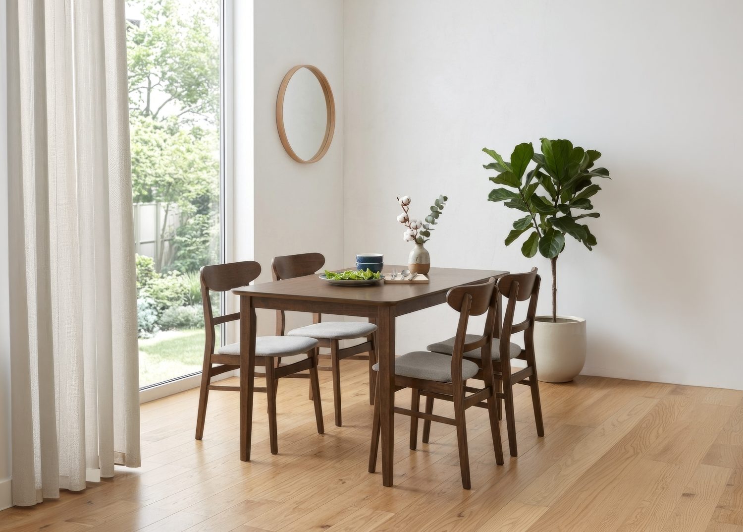 144097_s1 Allegro 750X1200 Dining Table - Cocoa
