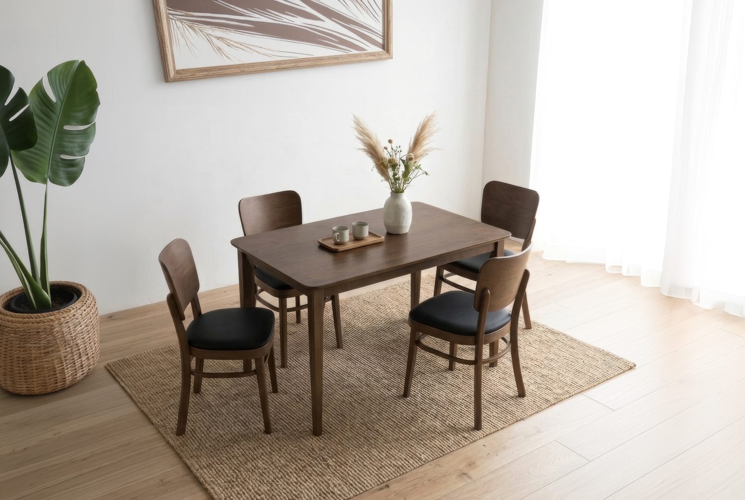 144097_s3 Allegro 750X1200 Dining Table - Cocoa