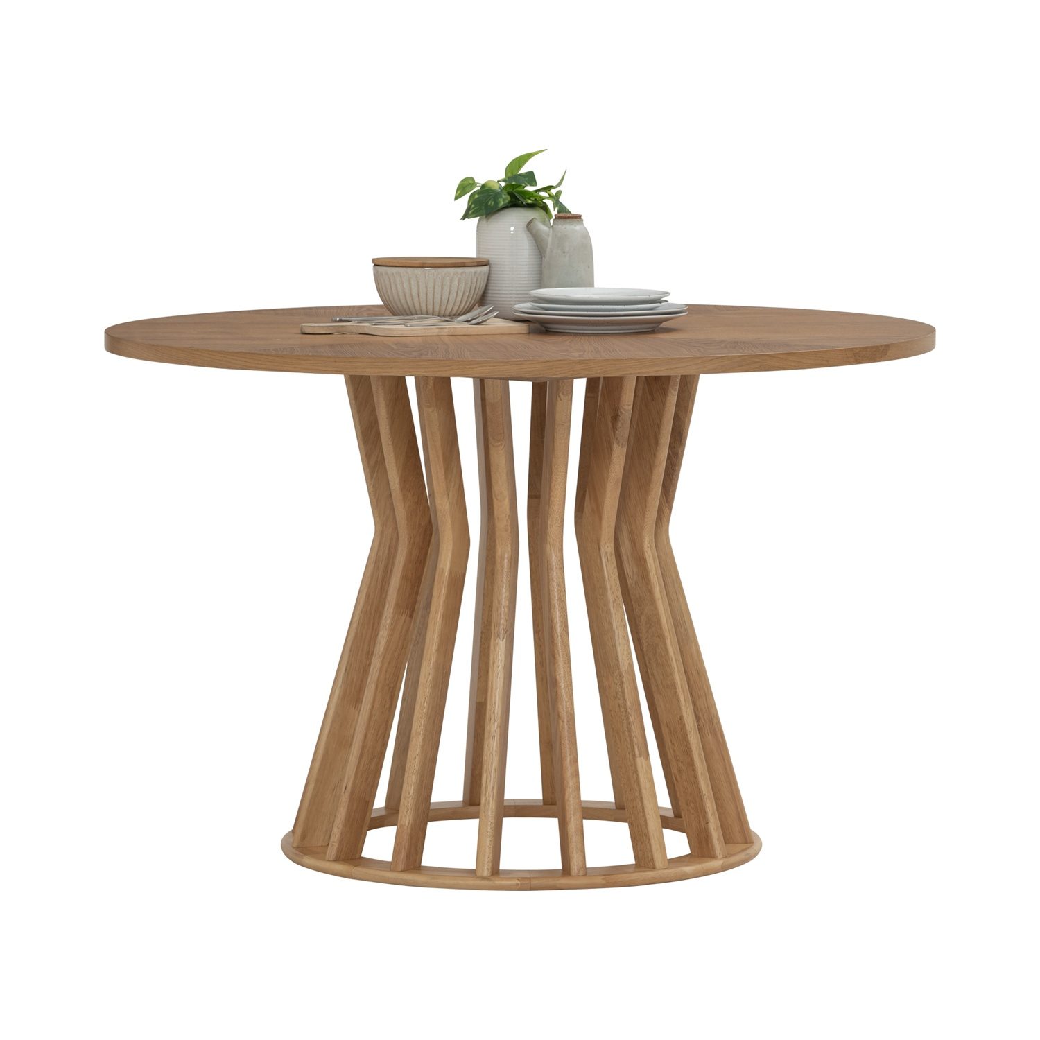 144120_1 Donric Ø120cm Round Dining Table