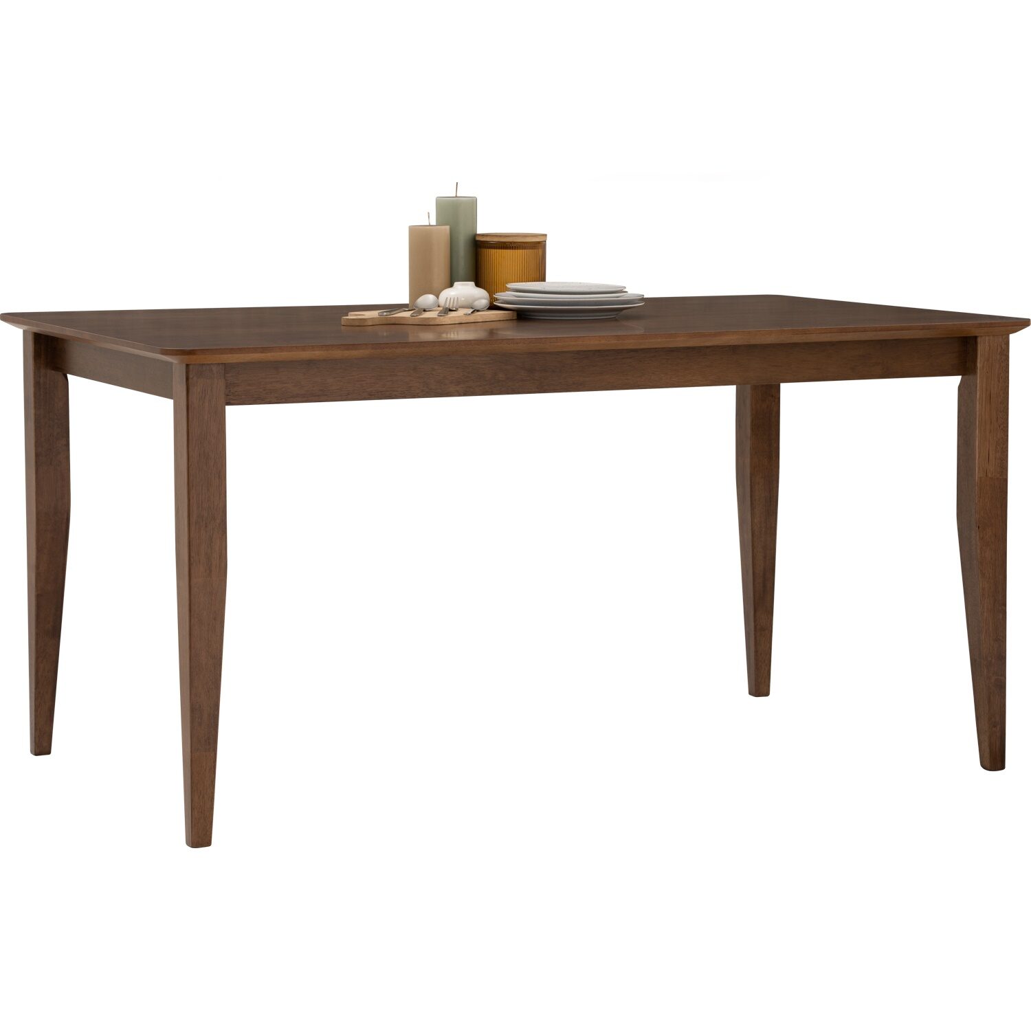 145165_1 Kacey 900X1500 Dining Table (Solid) (150x90cm) - Cocoa