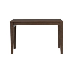 Ditta 750X1200+750 Ext Dining Table - Cocoa/Walnut
