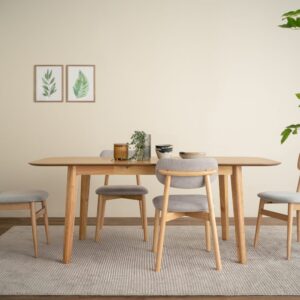 Woyer 900X1500+450 Ext Dining Table (195x90cm)