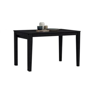 Ditta 750X1200+750 Ext Dining Table - Black