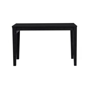 Ditta 750X1200+750 Ext Dining Table - Black
