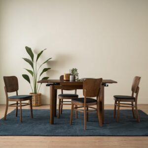 Toffer 800 X 1200+300+300 Ext Dining Table