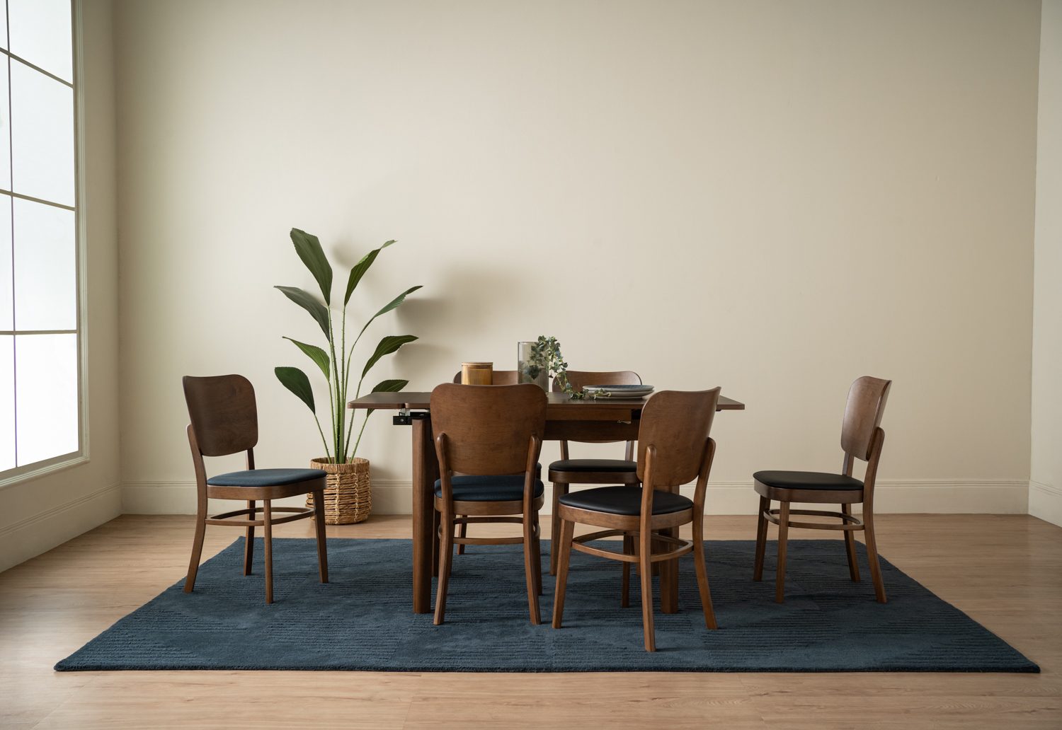 146164_s3 Toffer 800 X 1200+300+300 Ext Dining Table