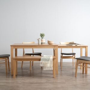 Ditta 750X1200+750 Ext Dining Table - Natural