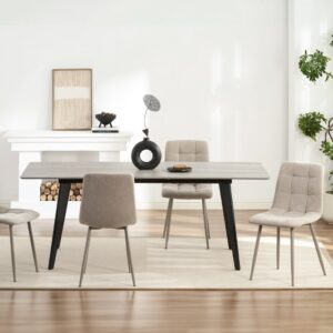 Netto 900X1600+400 Ext Dining Table