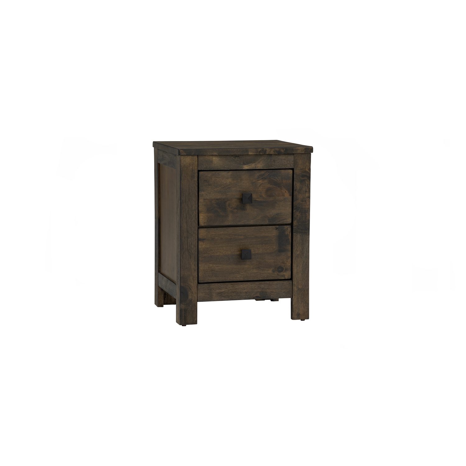 151045 Leyton Bedside Table With 2 Drawers